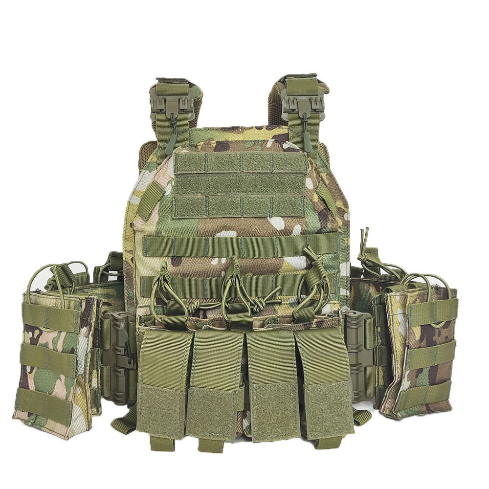 Sturdyarmor Tactical Gear Lightweight Laser Cut Molle Quick Release Multicam 1000D Oxford Fabric Tactical Vest Plate Carrier