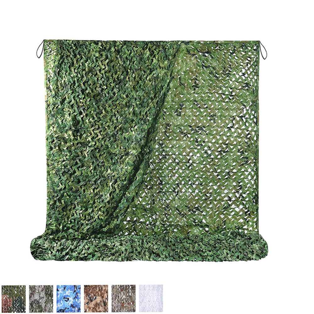 Sturdyarmor Outdoor Hunting Camo Net Multispectral Durable Oxford Cloth Polyester Desert Camouflage Net for Decoration