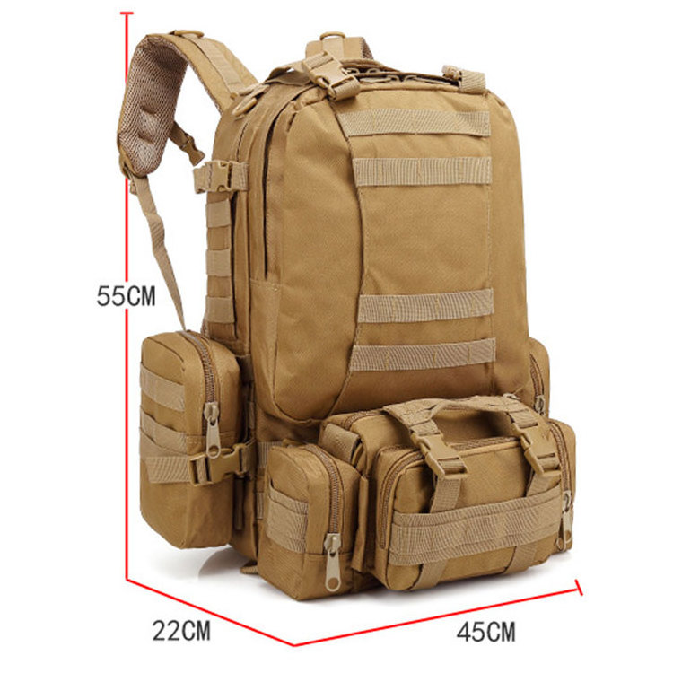 Sturdyarmor Mochila Sac Dos Tactique 53L 50L Large Oxford Tactical Gear Bag Molle Waterproof Camping Tactical Backpack