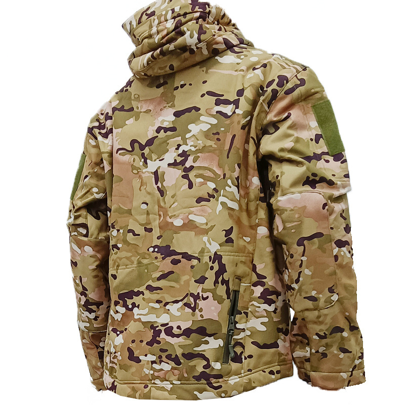 Sturdyarmor Outdoor Waterproof Camouflaged Uniform Sport Winter Camouflage Hunting Clothes Tactical Jacket For Men