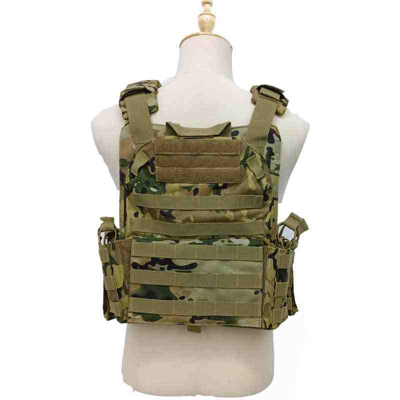 Sturdyarmor Tactical Gear Lightweight Laser Cut Molle Quick Release Multicam 1000D Oxford Fabric Tactical Vest Plate Carrier