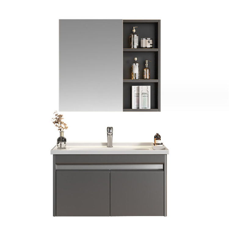 600 mm bathroom cabinet Stainless steel bathroom cabinets and vanities vanity wash basin bathroom cabinets with mirror