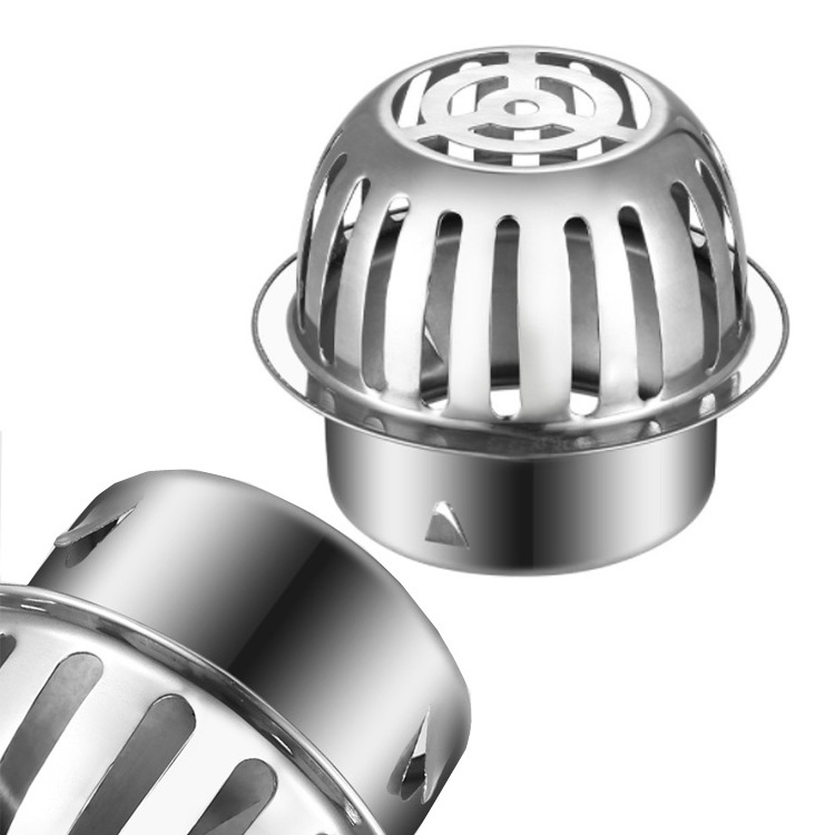 Newest Stainless steel outdoor round shaped roof drain cover for drain system