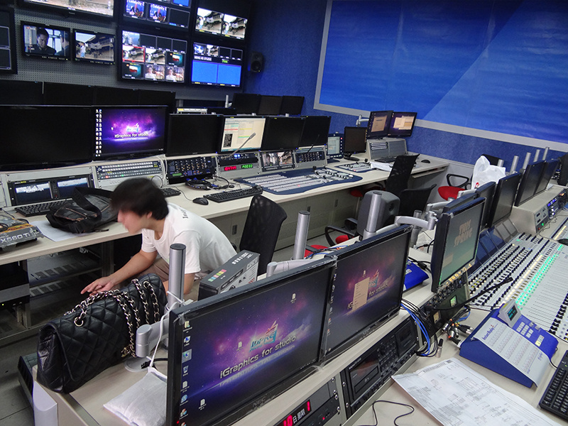 TV Station equipments,Broadcasting studio construction service, customized studio construction service.