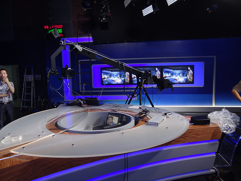 TV Station equipments,Broadcasting studio construction service, customized studio construction service.