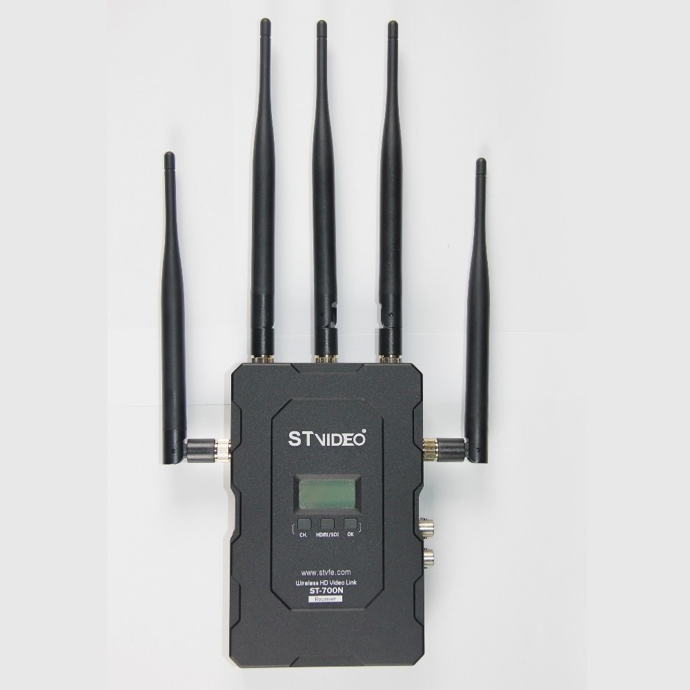 300m-700m 11 channels HD SDI No Latency wireless audio video transmitter and receiver