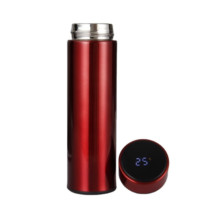 Hot Selling Led Temperature Display Smart Stainless Steel Thermos Practical Smart Thermos Bottle