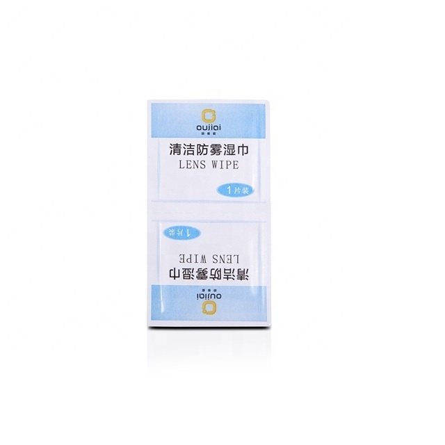 Micro fabric Care touch lens cleaner Anti Fog Eyeglass camera Antifog fast dry cleaning glasses Wet wipes