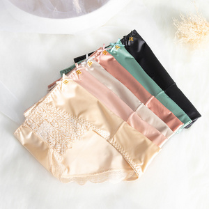 weisiyu high-end beautiful hot sexy womens underwear solid color lace colourful cotton wholesale custom ladies panties