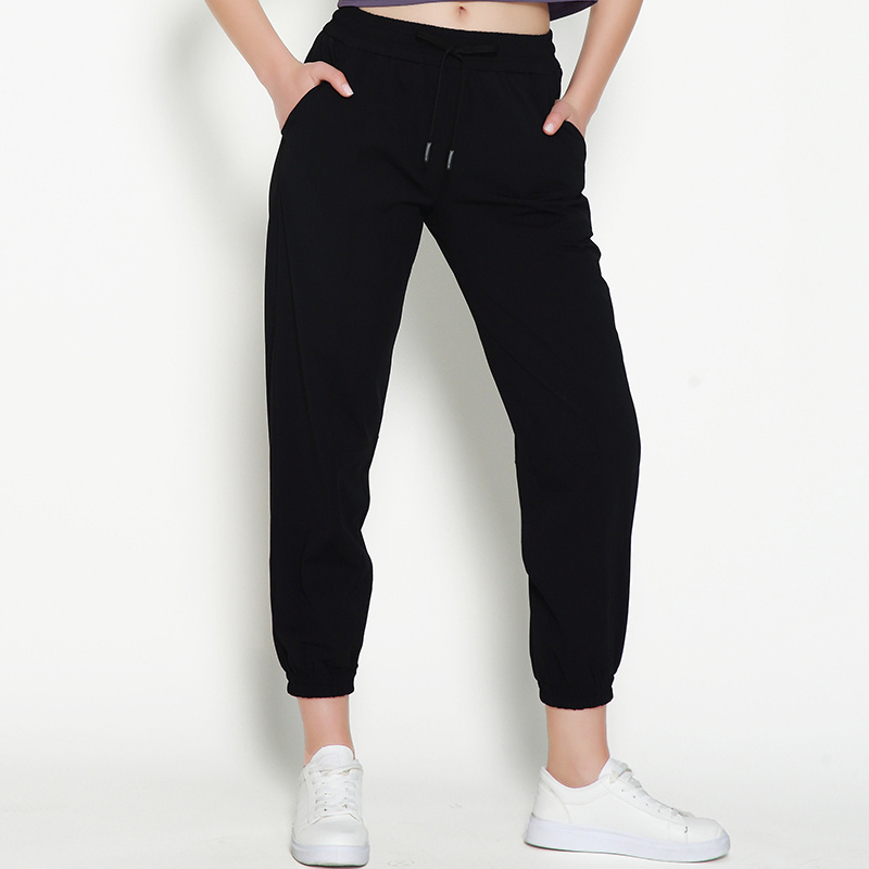 Wholesale Fitness Sweatpants Jogger Pants Activewear Workout Joggers Drawstring Track Cuff Sweatpants