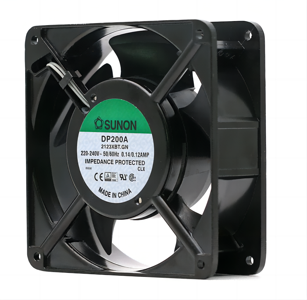 AC 220V Fan Sunon DP200A P/N 2123XBT.GN 0.14A 12038 220V 120*120*38mm Industrial Case Cabinet Cooling Fan