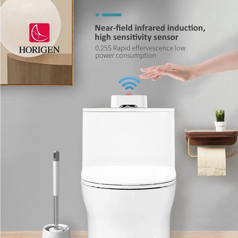 Portable external infrared automatic closestool flush touchless flush built-in lithium battery touchless toilet flush