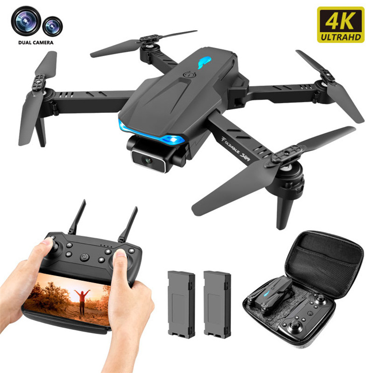 HD aerial rc aircraft quadcopter pixel camera RC UAV remote control drone flying fidget spinner drone S89 drone camera 4K