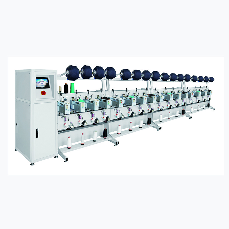 air covering machine for spandex yarns  thread winder