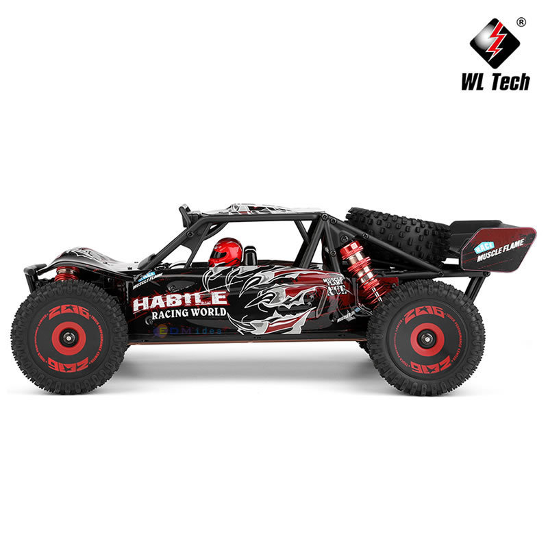 WLtoys 124016 Professional Racing Car Brushless Truck 75KMH 1/12 4WD 4X4 High Speed RC Car Off-Road Buggy