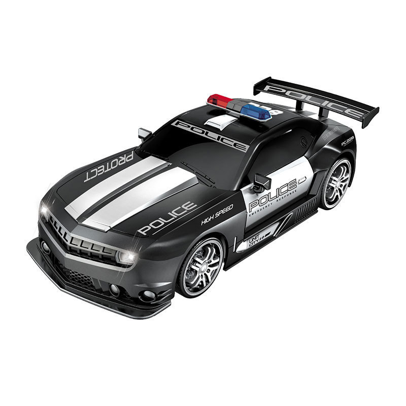 Big 2.4GHz Super Fast Remote Control bronco Police Car Toy with Lights Durable Chase Drift Vehicle toys Kids Gifts 1:12 RC Car