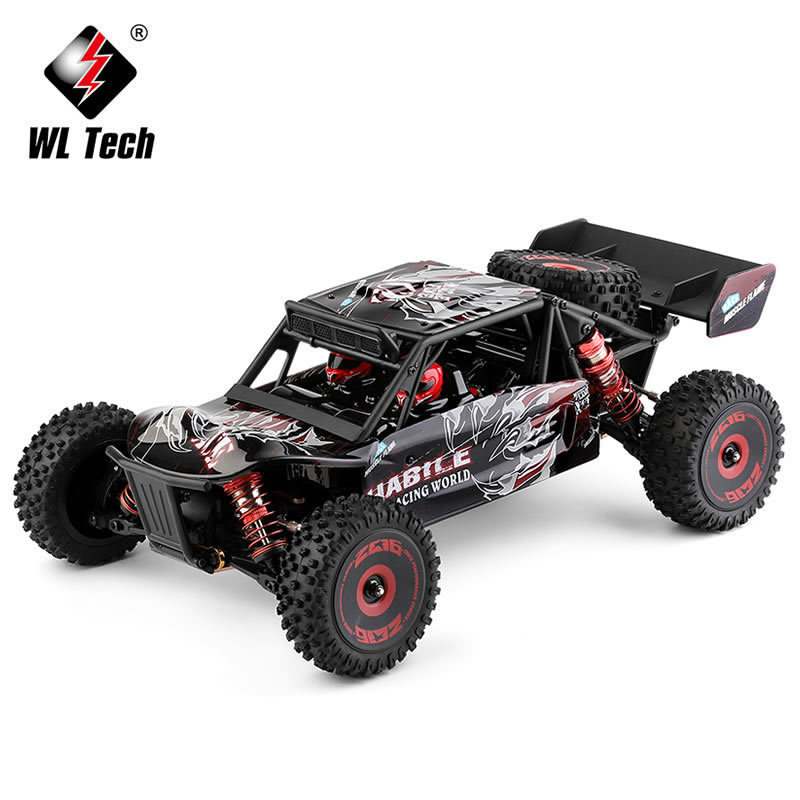 WLtoys 124016 Professional Racing Car Brushless Truck 75KMH 1/12 4WD 4X4 High Speed RC Car Off-Road Buggy