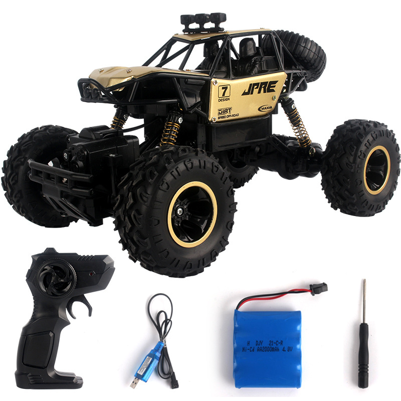 2022 New Four Wheel Drive Offroad  Alloy Remote Control  Climbing Electric RC Monster Truck Car Toy