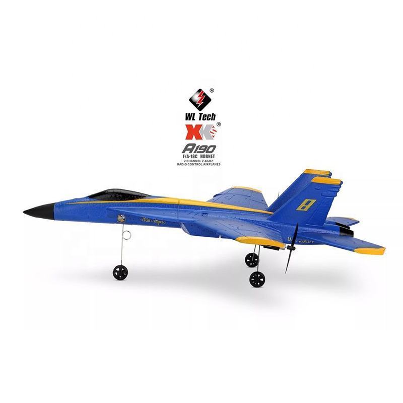 Wltoys XK A190 F-18 RC Airplane 2.4GHZ Radio Control Airplane Drone Remote Control Aircraft Glider Plane Foam Boys Toys