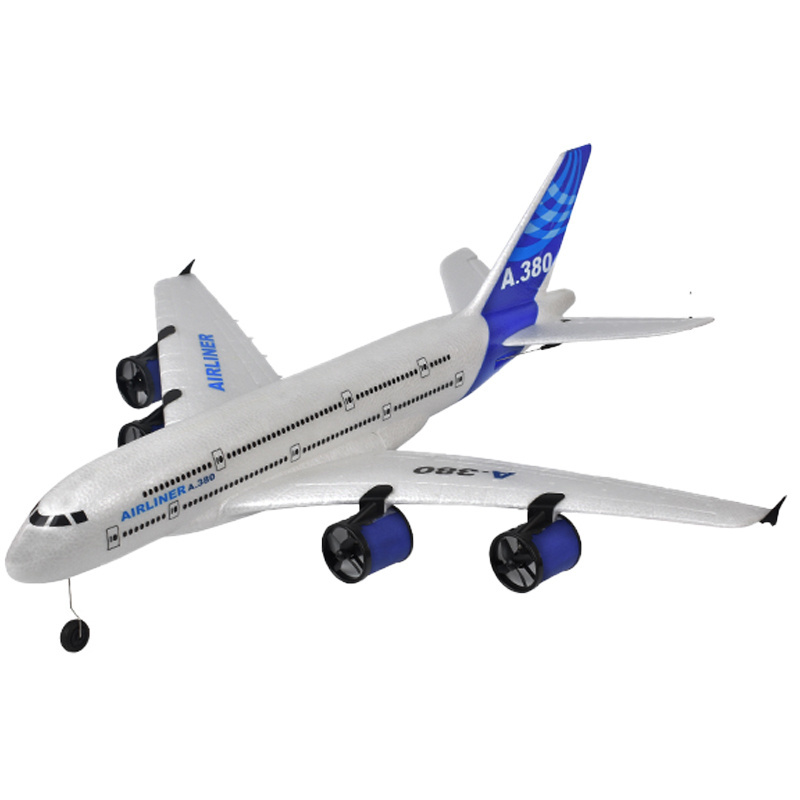 Hot sale Plane Airliner Radio Control RC Glider Outdoor Flying Aircraft Toys RC Airbus A380 Airplane For Kids