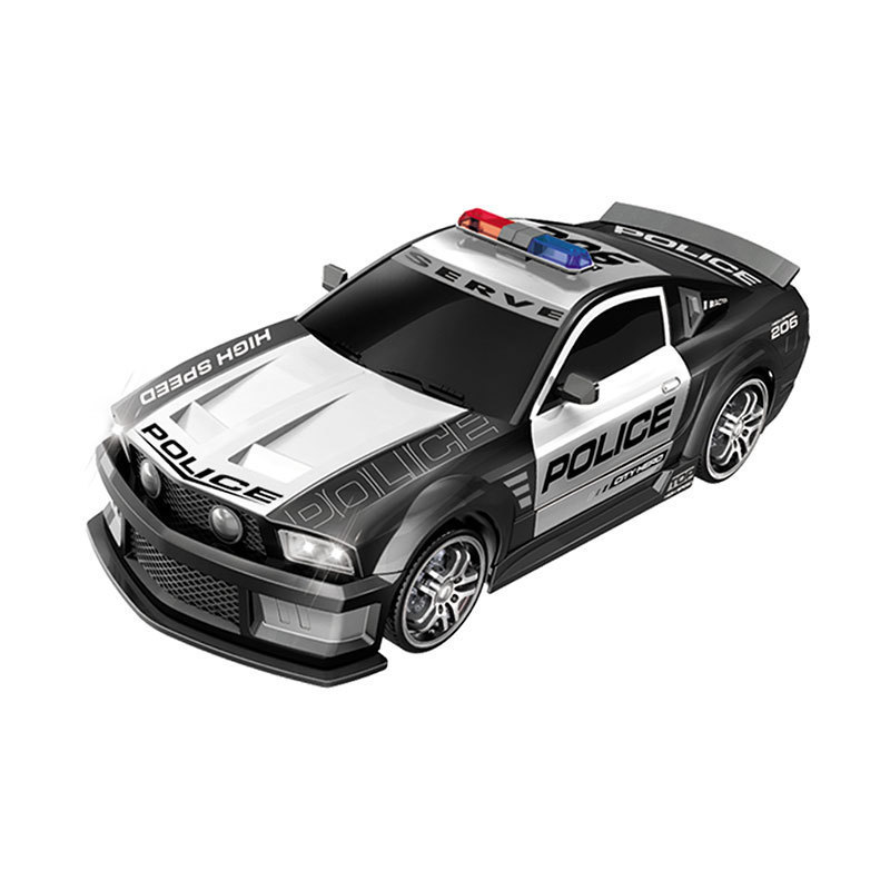 Big 2.4GHz Super Fast Remote Control bronco Police Car Toy with Lights Durable Chase Drift Vehicle toys Kids Gifts 1:12 RC Car