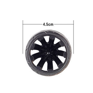 Electric Vehicle Toy Accessories 45mm Rubber Toy Tire for Wheeled Car Toy