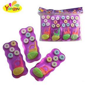 The best gift for kids plastic finger ring water gun candy toy