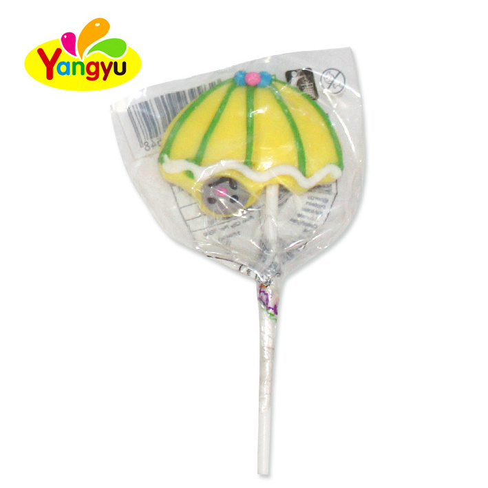 Halal Cartoon Umbrella Lollipop Candy