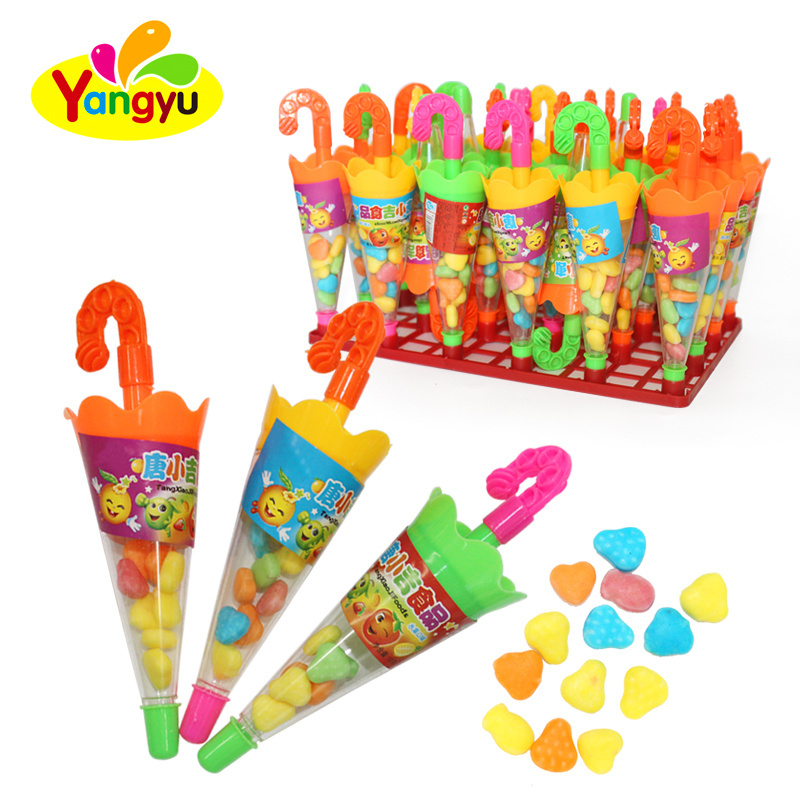 Toy Candy Container For Umbrella With Candy