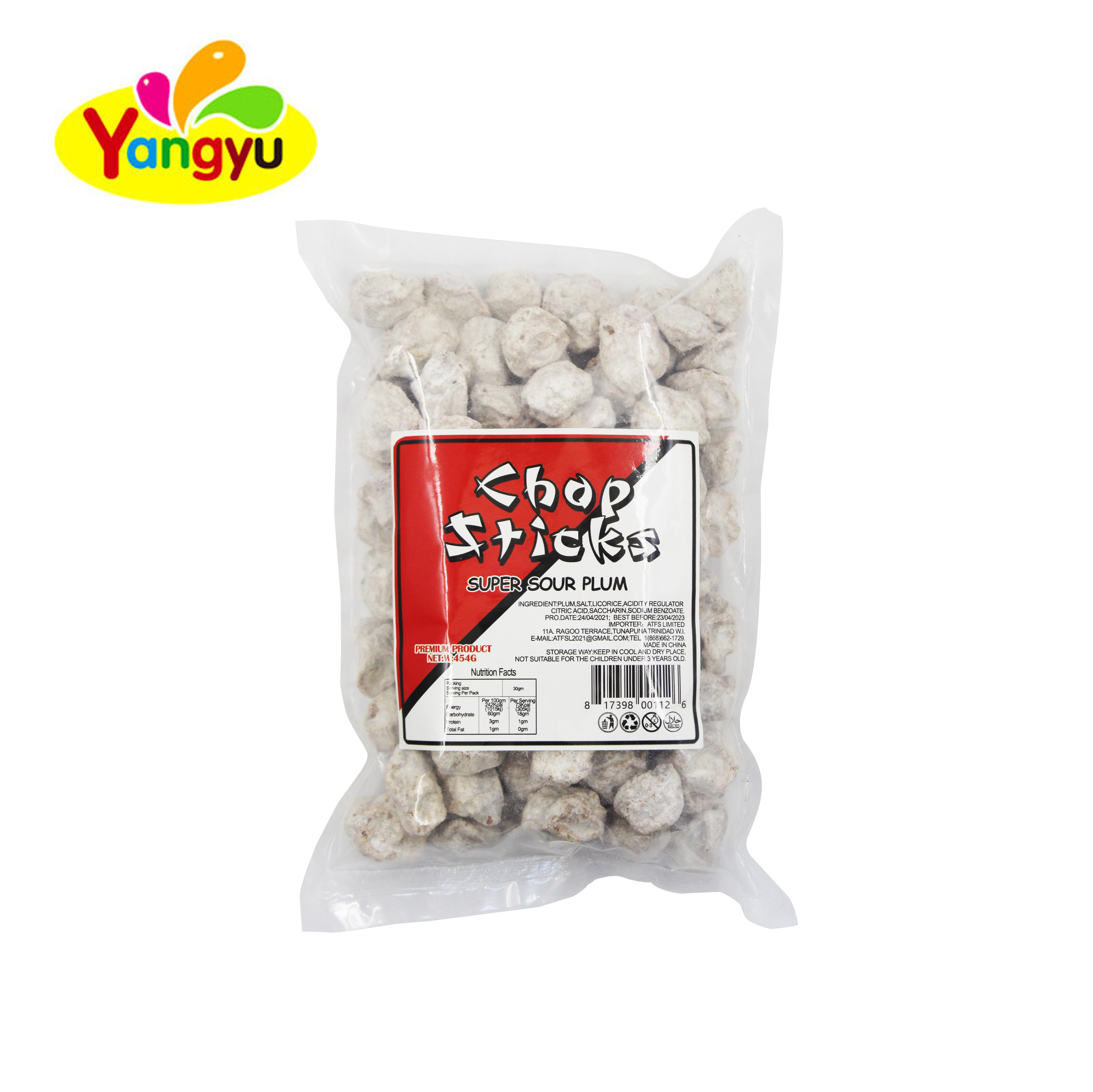 Best Selling Chinese Dried Salty Plum