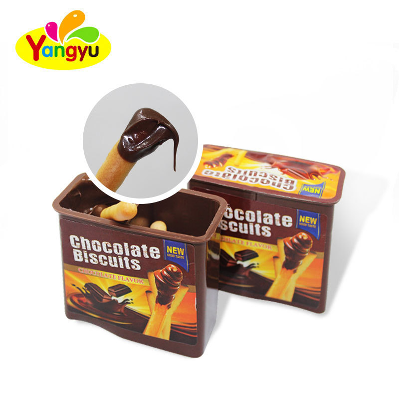 Hot Selling Halal Chocolate Biscuits Cup Chocolate