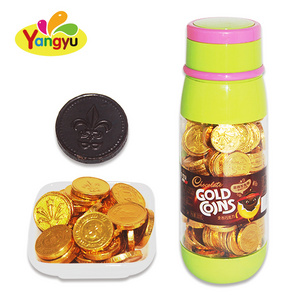 Hot Selling Chocolate Gold Coins IN Bottle