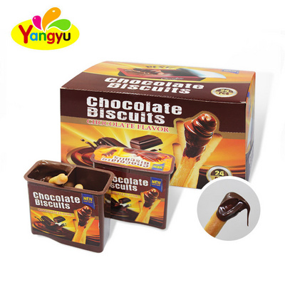 Hot Selling Halal Chocolate Biscuits Cup Chocolate