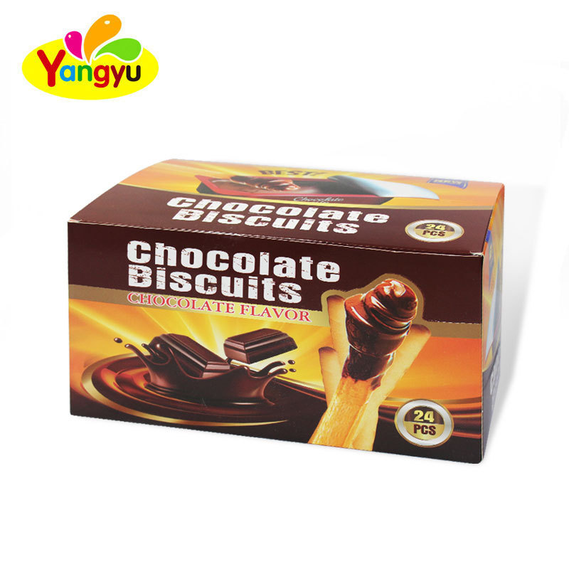 Hot Selling Halal Chocolate Biscuits Cup Chocolate