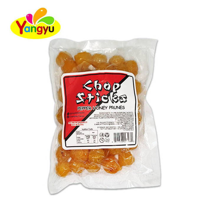 Chinese Dried Honey Plum Candy Sweet and Sour Pepper Honey Prunes