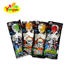 Light Up Skull Diamond Candy Lollipop