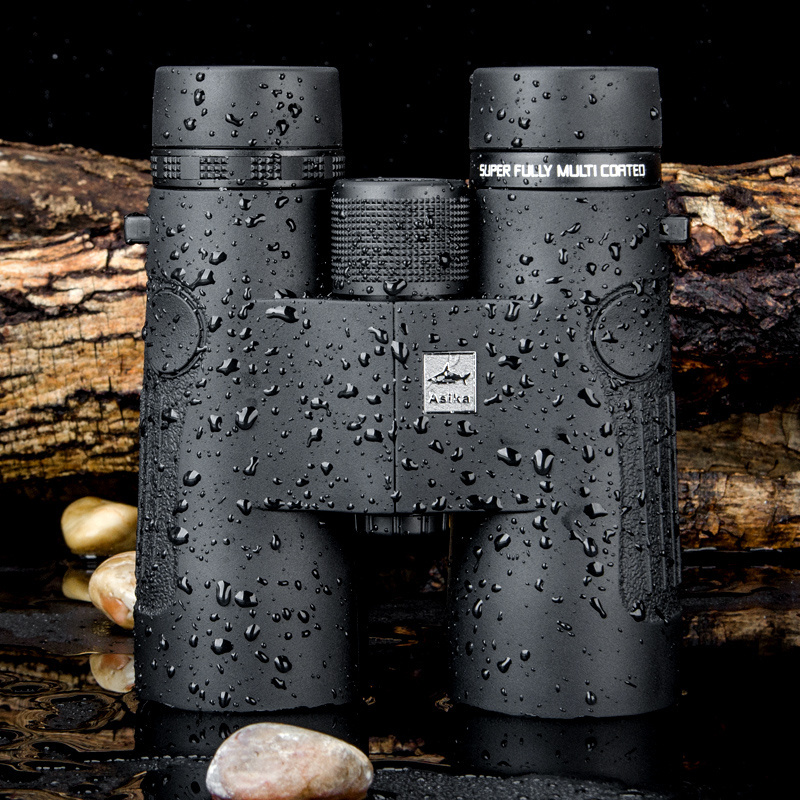 Asika Glory 10x42 roof binoculars telescope SMC HD BAK4 WATERPROOF IPX7 PHASE-COATED adult