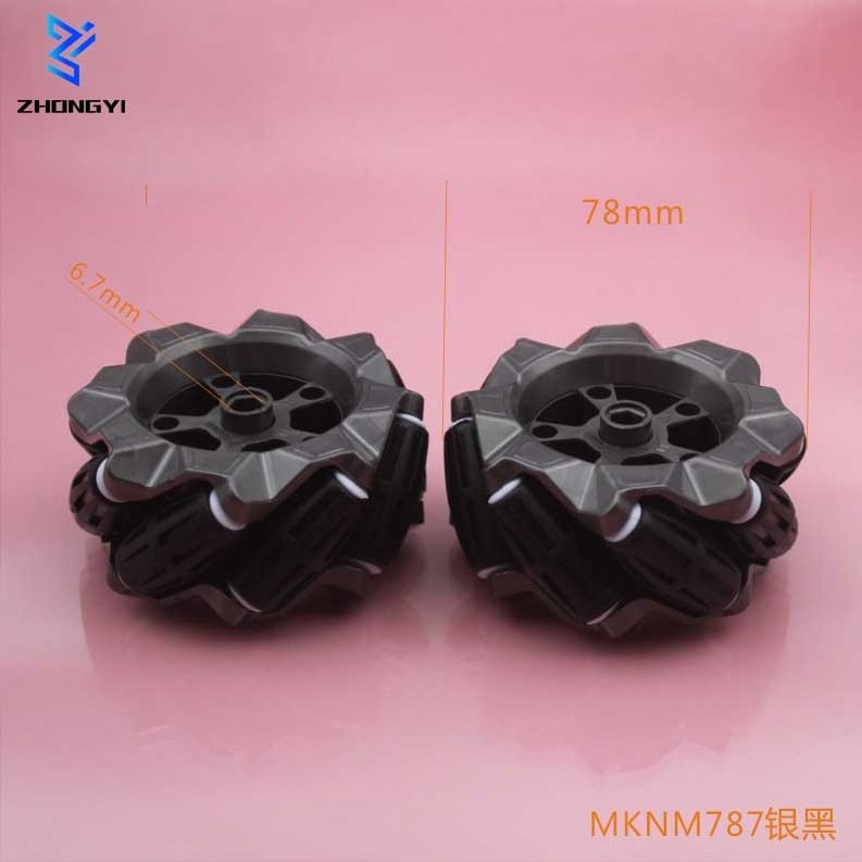 1/64 Wheel Tire Toy Truck Mini Backhoe Kid Electric Car Solid Hole Small Rubber toy car Tires