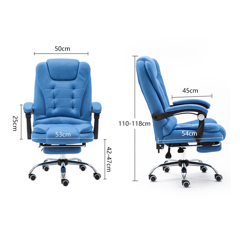 Luxury High Back Desk Chair Synthetic Leather Big And Tall Manager Office Chair Executive Boss Chair