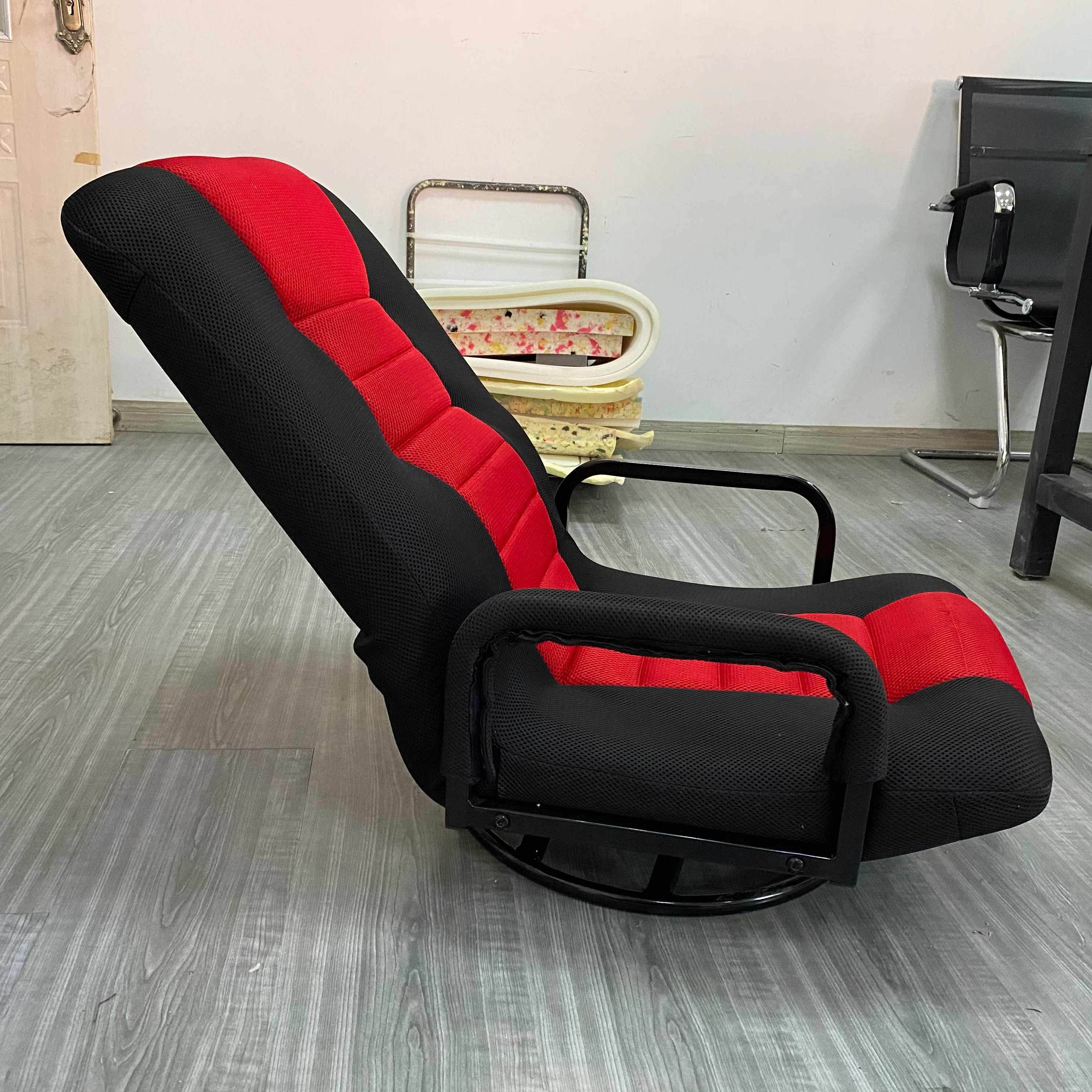 New Video Gaming Chair Swivel Living Room Recliner 360 Degree Floor Recliner Arm Rocking Chair