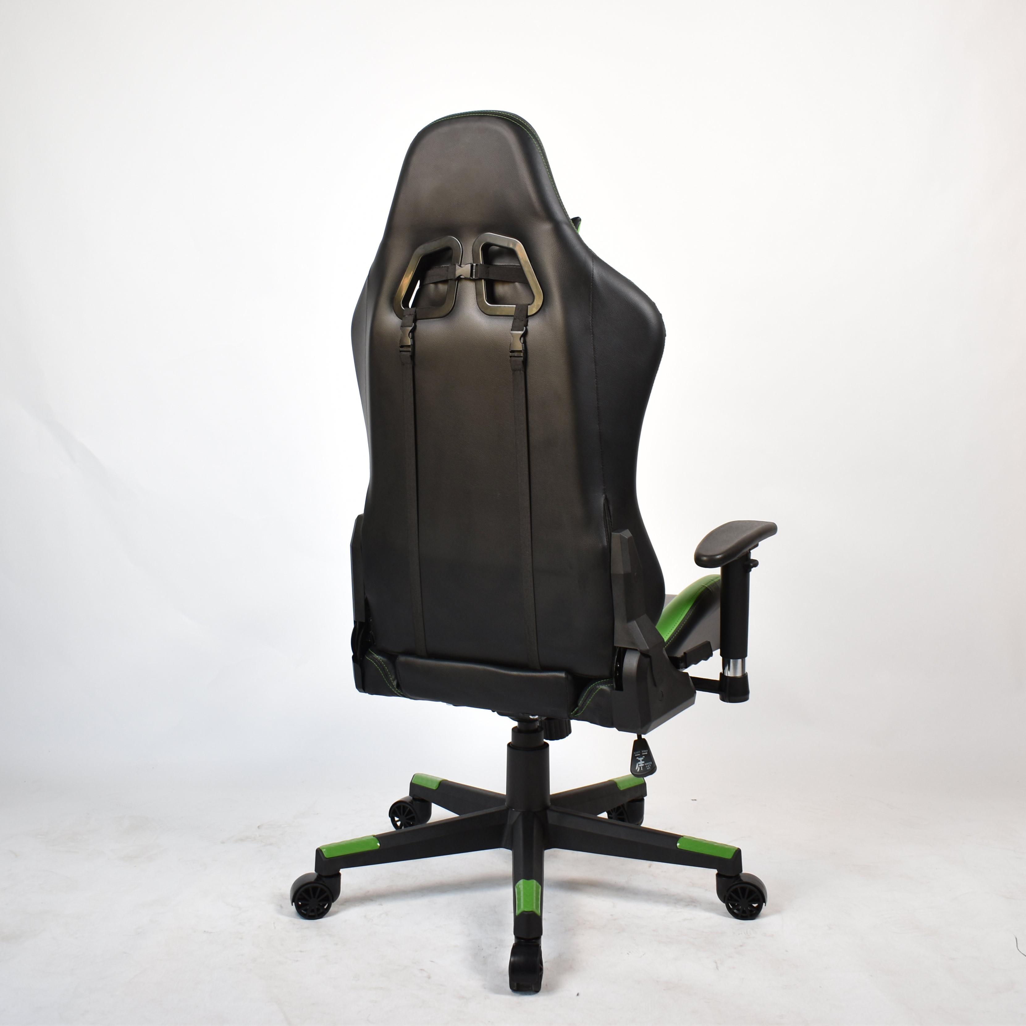 Comfortable PU Leather Office Black Computer Chair Gaming With Pocket Spring Cushion