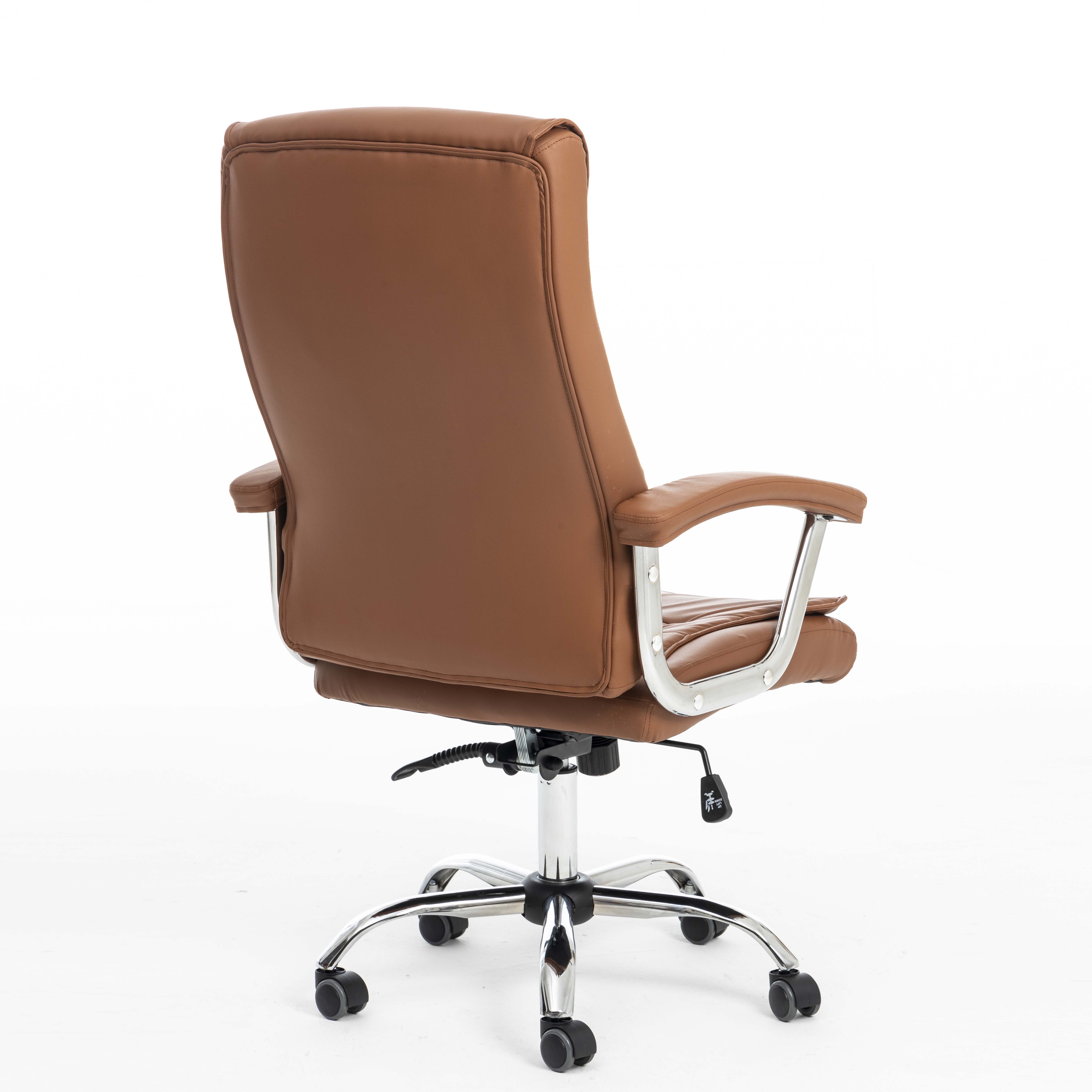 Big And Tall Synthetic Leather Computer Ergonomic Reclining Executive Swivel Office Chair Boss