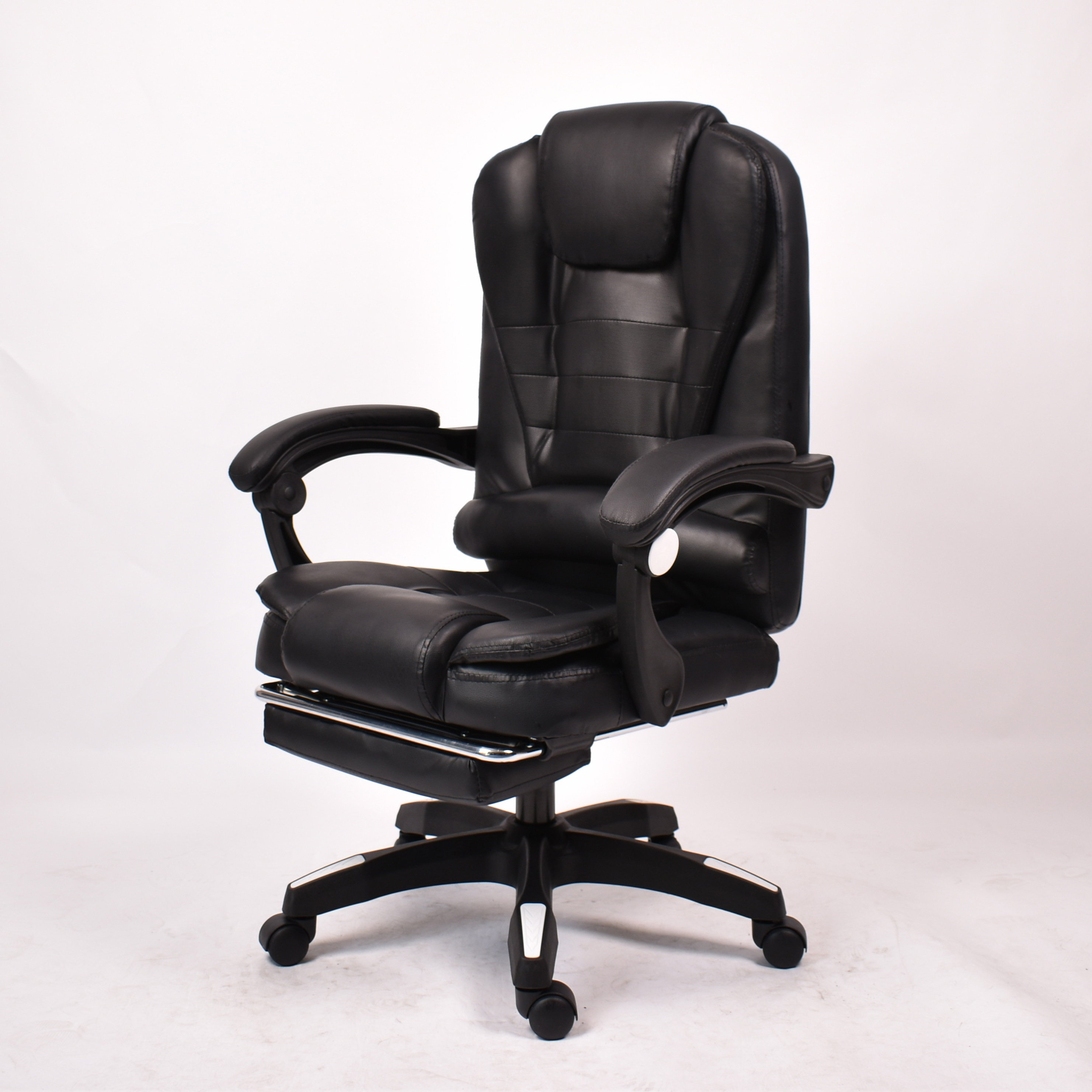 Luxury Big And Tall Office Swivel Chair PU Leather Computer Executive Boss Chair Office