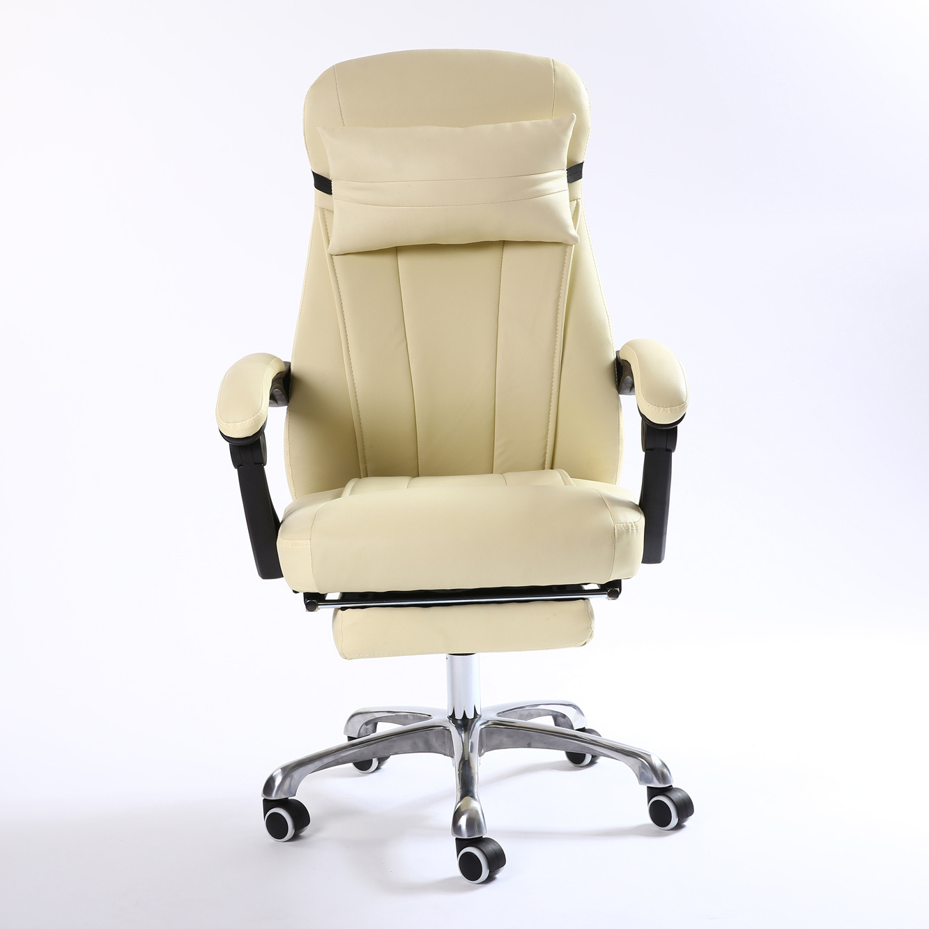 Big And Tall High Back Reclining Leather Executive Swivel Office Chairs With Arm Rest