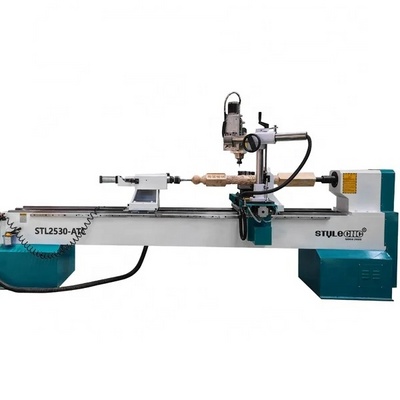 ATC CNC Wood Lathe with Automatic Tool Changer