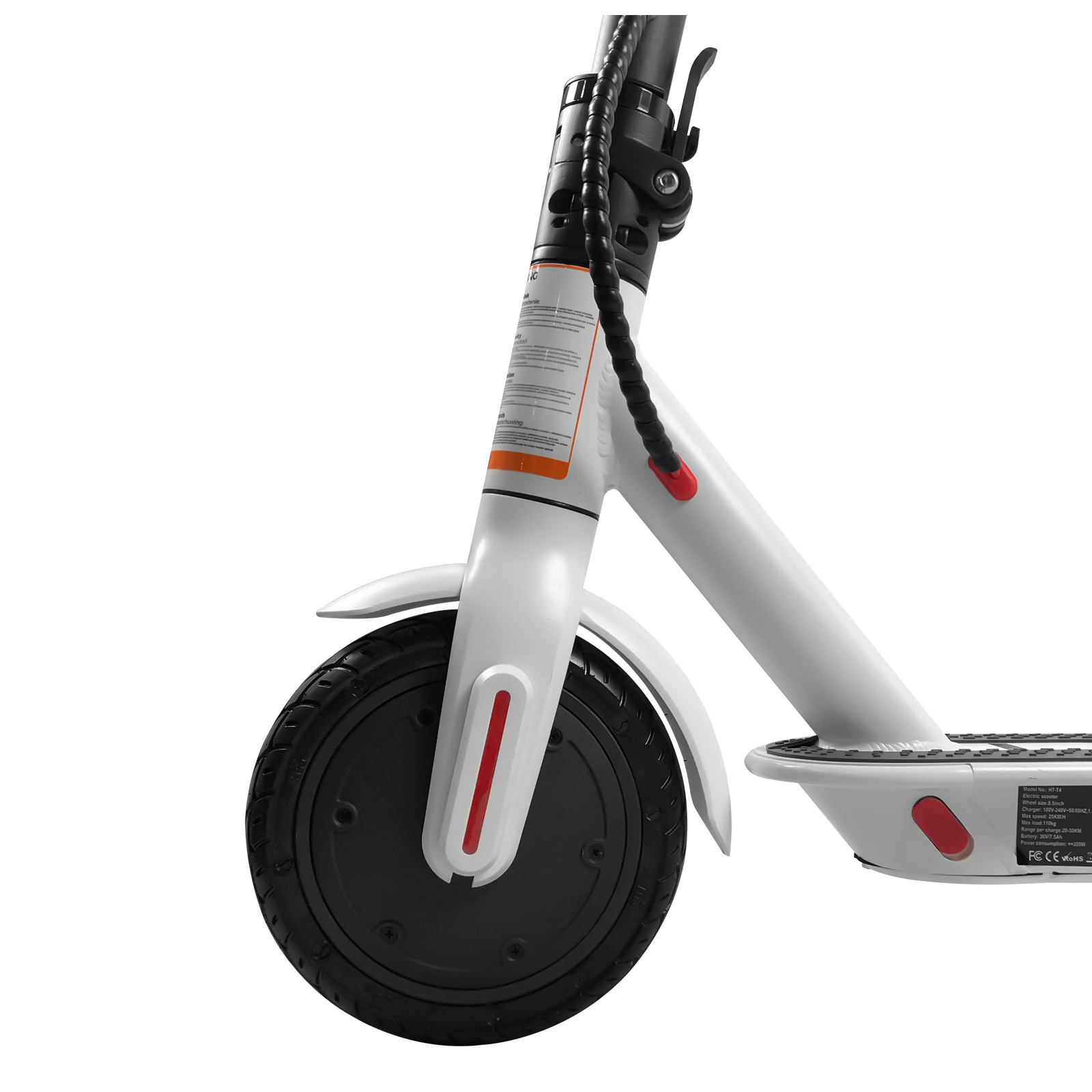 free shipping EU US UK warehouse 2 wheels Foldable electric scooter adult 10AH  350W 8.5inch come with a phone holder and lock