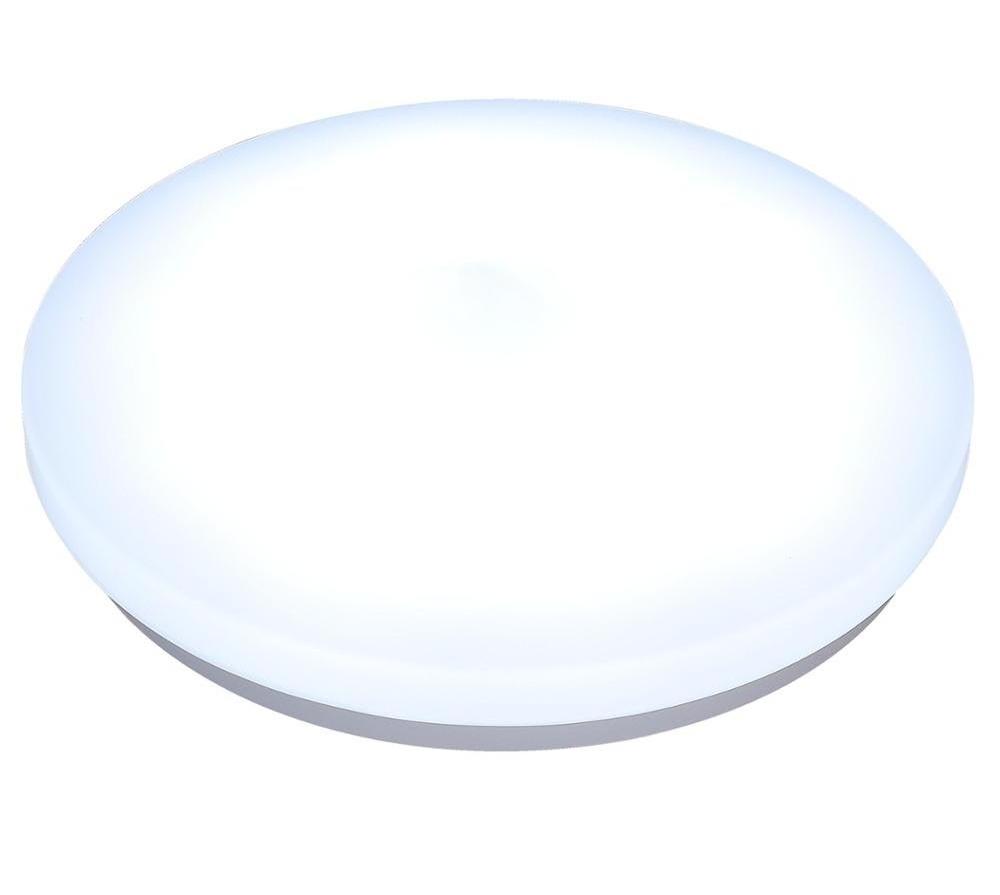 indoor radar led motion sensor ceiling light with photocell round 18w no interference