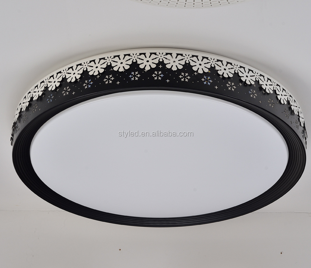 plafon led round three color changing led ceiling light for living room