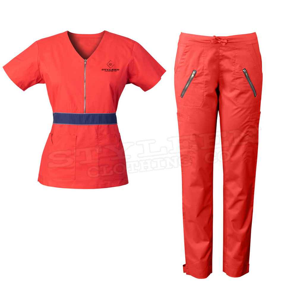 Wholesale Nurse Uniform Dress For Hospital Women Scrub Uniform