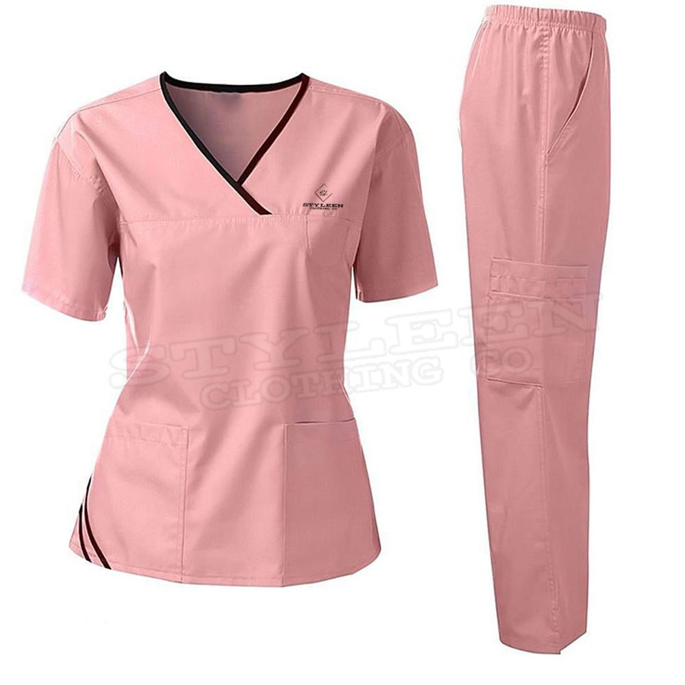 Wholesale Nurse Uniform Dress For Hospital Women Scrub Uniform